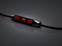 Sennheiser FBA_M2 IEG 506244 Momentum in-ear koptelefoon galaxy rood/Zwart - thumbnail