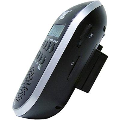 Security Plus Fiets Radio BR 28, zwart, 20 x 15 x 7 cm