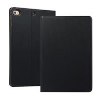 Effen kleur elastische holster horizontale Flip lederen case voor iPad Mini 4/Mini 5 met houder & slaap/Wake-up functie (zwart) - thumbnail