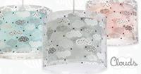 Dalber Kinderkamer tafellampClouds turquoise - 41411H - thumbnail