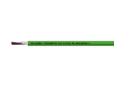 HELU TOPGEBER 511 Encoderkabel 8 x 0.25 mm² + 2 x 0.50 mm² Oranje 705461 50 m