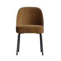 WOOOD Eetkamerstoel 'Vogue' Velvet, kleur Honing Geel - thumbnail
