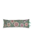 Pip Studio Pip Studio Viva Las Flores Long Cushion Green 30x90 cm - thumbnail