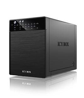 ICY BOX IB-RD3640SU3 4x3,5 behuizing JBOD of RAID - thumbnail