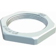 OBO Bettermann 2049511 116 M16 LGR PS Contramoer M16 PG16 Kunststof Lichtgrijs 1 stuk(s) - thumbnail