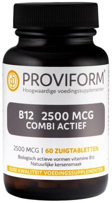 Proviform Vitamine B12 2500 Mcg Combi Zuigtabletten