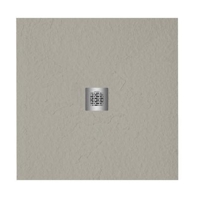 ZEZA Grade douchevloer - 90x90cm - antislip - antibacterieel - mineraalmarmer - vierkant - mat new pearl (beige) 400000000000019930 ZEZA Grade douchevloer - 90x90cm - antislip - antibacterieel - mineraalmarmer - vierkant - mat new pearl (beige) 400000000000019930