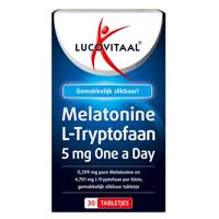Lucovitaal Melatonine L-Tryptofaan 5mg Tabletten - thumbnail