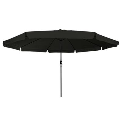 Tuinparasol Zwart 395 x 395 x 245 cm Polyester en staal