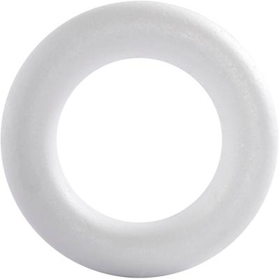Creativ Company Styropor ring met ronde achterkant, 35cm