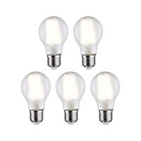 Paulmann 29091 LED-lamp Energielabel E (A - G) E27 Peer 7 W Neutraalwit (Ø x h) 60 mm x 106 mm 5 stuk(s) - thumbnail