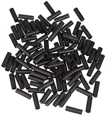 JAGWIRE End caps open - 4mm shift - plastic (100pcs) - black