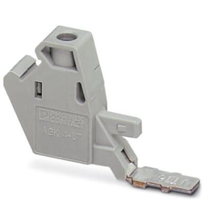 Phoenix Contact 3047125 Grijpklem 8.1 mm Schroeven Grijs 50 stuk(s)