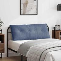 VidaXL Rugkussen blauw 120 x 50 cm cordstof - thumbnail