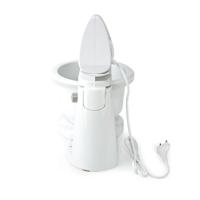 Nedis kahm110cwt handmixer 200 w 5-snelheden turbo-functie draaikom / 2 deeghaken / 2 kloppers grijs / wit - thumbnail
