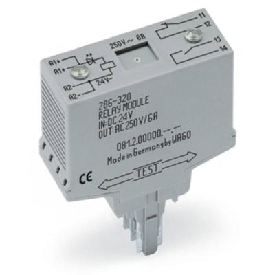 WAGO 286-320/004-000 Steekrelais 24 V/DC 1x NC, 1x NO 1 stuk(s)