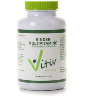 Vitiv Kinder Multivitamine Kauwtabletten
