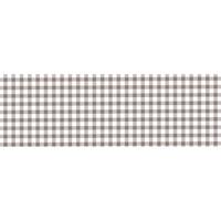 Damast papier 1,20x8m ruit grijs - thumbnail