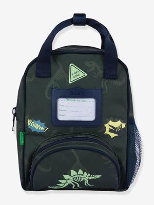 Multi-activiteiten rugzak dinosauriërs Timothée TANNS fosforescerende smeltbare patchs kaki