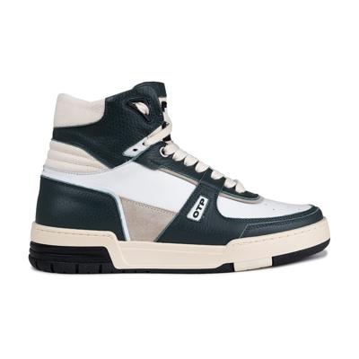 Off The Pitch Basketta Hi OTPF223006-502 Groen / Beige-40 maat 40