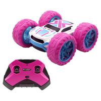 Afstandsbediening auto - SILVERLIT - 360 CROSS FLASH PINK - 2,4 GHz - Schaal 1:18 - thumbnail