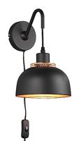 Trio Zwarte wandlampPunch - R20811732 - thumbnail