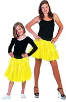Fancy petticoat neon geel kind - thumbnail