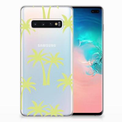 Samsung Galaxy S10 Plus | TPU Case | Palmtrees