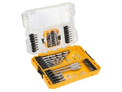 DEWALT 56-delige HSS-G metaal schroef-/boorset boor- en bitset - thumbnail