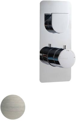 Sub 200 afdekset voor inbouw douchemengkraan met omstelling 22 x 9,5 cm, geborsteld rvs Sub 200 afdekset voor inbouw douchemengkraan met omstelling 22 x 9,5 cm, geborsteld rvs