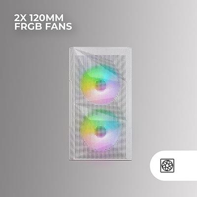 ATX Semi-toren BehuizingMars Gaming MCMEW Wit