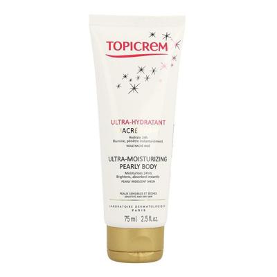 Topicrem UHC Ultra-Moisturizing Pearly Body Crème 75ml