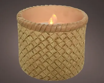 Ledkaars op zonne-energie EDM 898158 8 cm Vlameffect Ledkaars op zonne-energie EDM 898158 8 cm Vlameffect