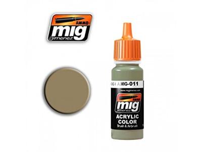MIG Acrylic RAL 7028 Dunkelgelb Aus 44 DGI 17ml MIG Acrylic RAL 7028 Dunkelgelb Aus 44 DGI 17ml