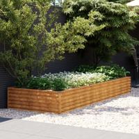 Plantenbak verhoogd 291x100x36 cm cortenstaal - thumbnail