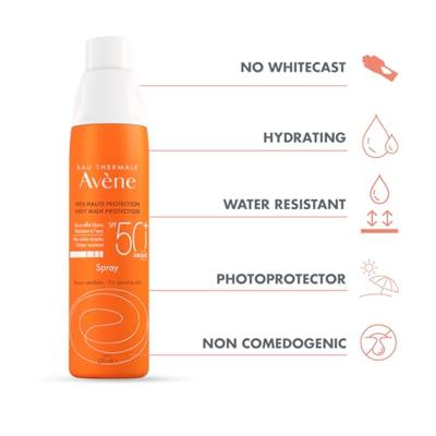Avène Zonnespray SPF50+ 200ml