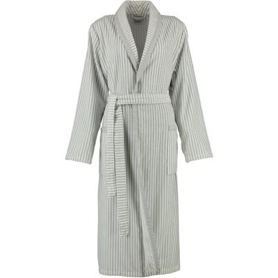 Cawö Cawö Dames Badjas met Sjaalkraag 3423 Silber 42