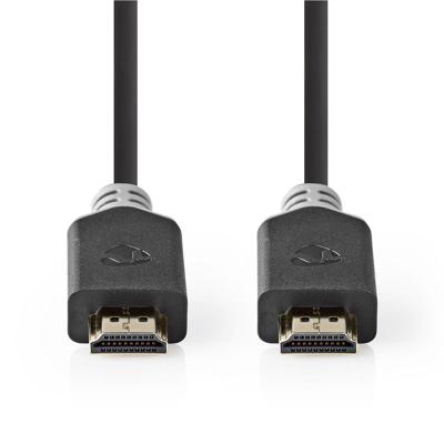 Premium High Speed HDMI-Kabel met Ethernet | HDMI-Connector - HDMI-Connector | 2,00 m | Antraciet Premium High Speed HDMI-Kabel met Ethernet | HDMI-Connector - HDMI-Connector | 2,00 m | Antraciet