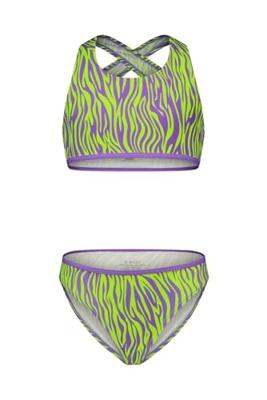 B.Nosy Meisjes bikini AOP - Active zebra groen