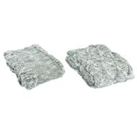 Dekbedden DKD Home Decor Groen 150 x 125 x 1 cm (2 Stuks) - thumbnail