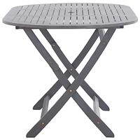 Tuintafel inklapbaar 160x85x75 cm massief acaciahout - thumbnail