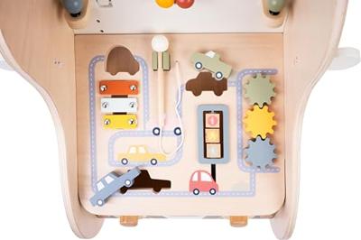 Houten Loopwagen Auto Jack & Jacky Houten Loopwagen Auto Jack & Jacky