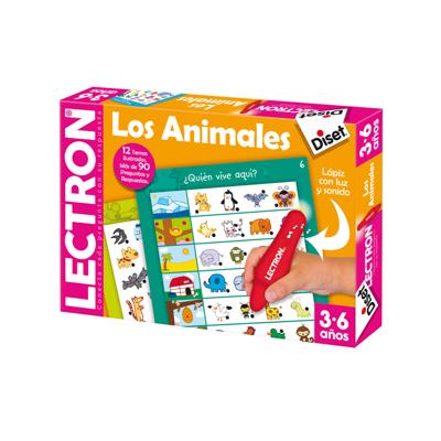 Educatief Spel Diset The animals Potlood Lichten met geluid (ES) - thumbnail
