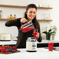 Westinghouse Retro Blender - Smoothie Maker - Wit - thumbnail