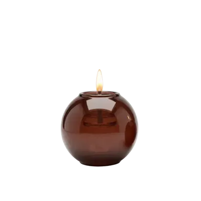 Globus Candle 15 Amber