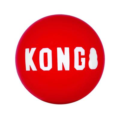 KONG SIGNATURE BALLS MEDIUM 6,5 CM 2 ST