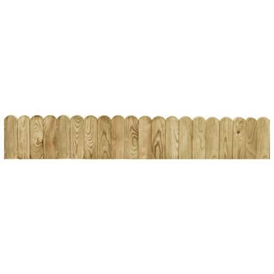 Gazonrand 120 cm geïmpregneerd grenenhout groen