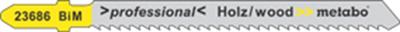 Metabo 623686000 5 decoupeerzaagbladen, hout 74 5 stuk(s)