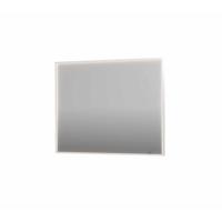 Spiegel INK SP19 100x4x80 cm incl. direct LED-Verlichting Rondom en Spiegelverwarming Mat Wit - thumbnail