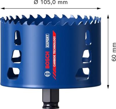 Bosch Professional EXPERT Tough Material gatzaag 105mm - 2608900440 - thumbnail